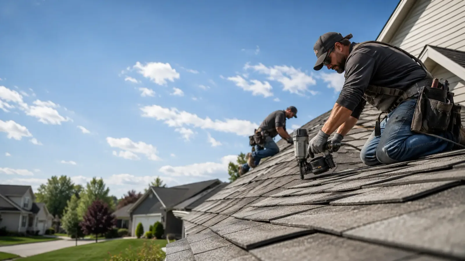 Storm Damage Roof Repair in Auburn, IL near me